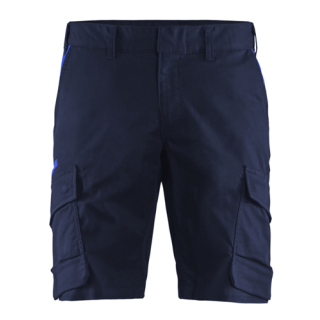Blaklader - Ind. short stretch, M-blauw/Korenblauw, 44