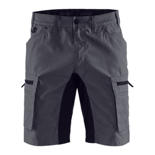 Blaklader - Service short stretch, M-Grijs/Zwart, 54