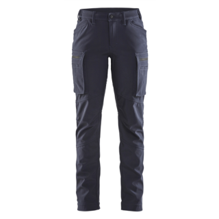 Blaklader - Dames Softshell winterwerkbroek, M-blauw, 40