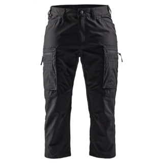 Blaklader - Dames service piraatbroek stretch, Zwart, 42