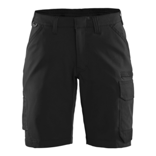 Blaklader - Dames service short stretch, Zwart/D-Grijs, 42