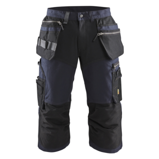 Blaklader - Piraatbroek stretch, M-blauw/Zwart, 54