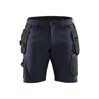 Blaklader - Short 4-weg stretch, M-blauw/Zwart, 56