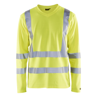 Blaklader - UV-T-Shirt lange mouw UPF 40+ H-V Geel, XS