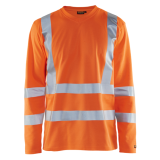 Blaklader - UV-T-Shirt lange mouw UPF 40+ H-V Oranje, XS