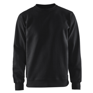 Blaklader - Sweatshirt Jersey ronde hals, Zwart, S