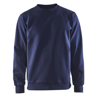 Blaklader - Sweatshirt Jersey ronde hals, M-blauw, XL