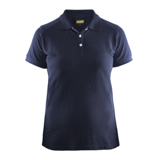 Blaklader - Dames poloshirt piqué, M-blauw, XXL