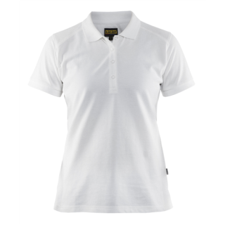 Blaklader - Dames poloshirt piqué, Wit, 3XL
