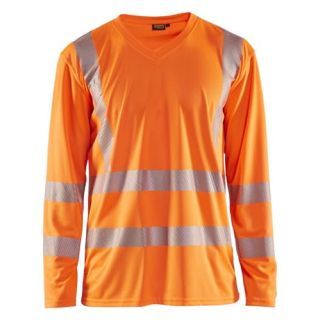 Blaklader - UV-T-Shirt lange mouw, High-Vis Oranje, XL