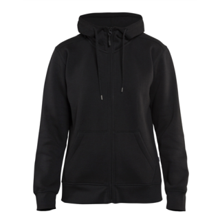 Blaklader - Dames hoodie + rits, Zwart, XS