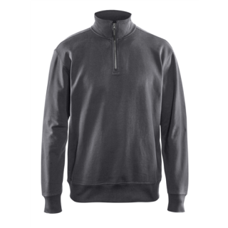 Blaklader - Sweatshirt + 1/2 rits, D-Grijs, M