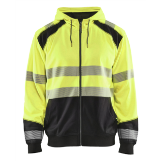 Blaklader - Hooded Sweatshirt, High-Vis Geel/Zwart, XL