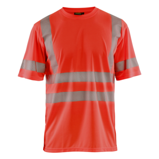 Blaklader - UV-T-Shirt, High-Vis Rood, 4XL