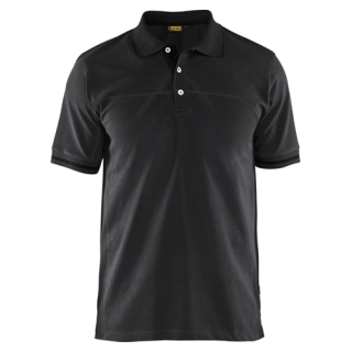 Blaklader - Poloshirt, Zwart/D-Grijs, XL