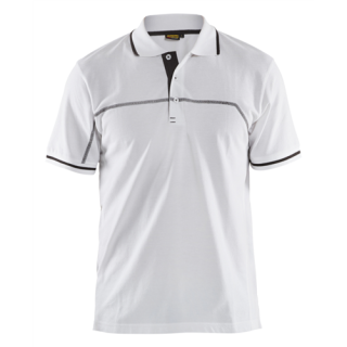 Blaklader - Poloshirt, Wit/D-Grijs, S