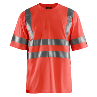 Blaklader - High-Vis T-Shirt, High-Vis Rood, L