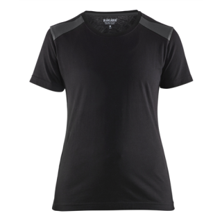Blaklader - Dames T-Shirt, Zwart/D-Grijs, S