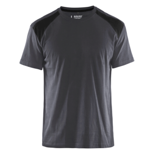 Blaklader - T-Shirt bicolour, M-Grijs/Zwart, 4XL