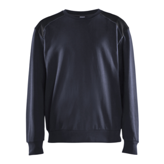 Blaklader - Sweatshirt bicolour, M-blauw/Zwart, 4XL