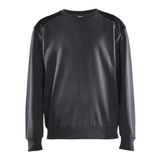 Blaklader - Sweatshirt bicolour, M-Grijs/Zwart, XXL