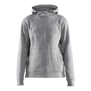 Blaklader - Dames hoodie 3D, Grijs Mêlee, XXL