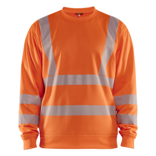 Blaklader - High-Vis Sweatshirt, High-Vis Oranje, XXL