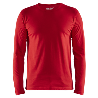 Blaklader - T-Shirt lange mouw Rood, L