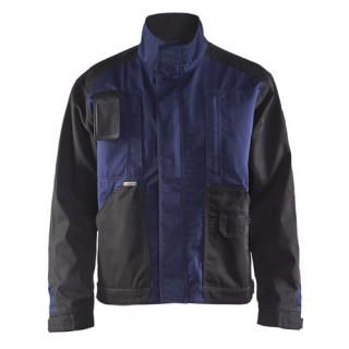 Blaklader - Profieljack. Ongevoerd, M-blauw/Zwart, S