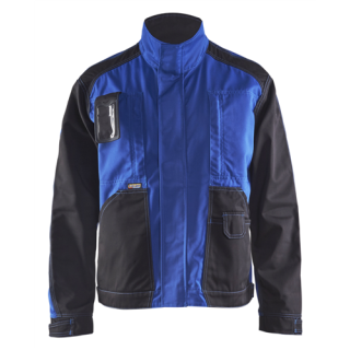 Blaklader - Profieljack. Ongevoerd, Korenblauw/Zwart, M