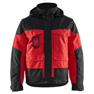 Blaklader - Winterjas, Rood/Zwart, S