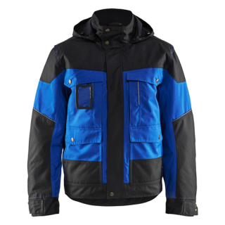 Blaklader - Winterjas, Korenblauw/Zwart, L