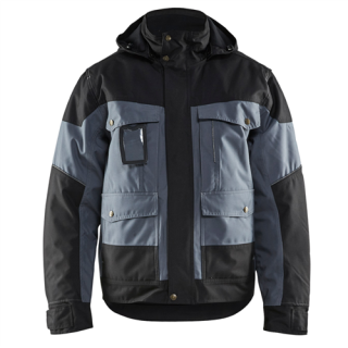 Blaklader - Winterjas, Grijs/Zwart, 2XL