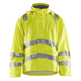 Blaklader - Vlamvertragende regenjas, High-Vis Geel, M