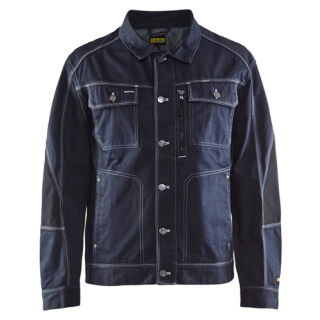 Blaklader - Cordura denim jack, M-blauw/Zwart, M