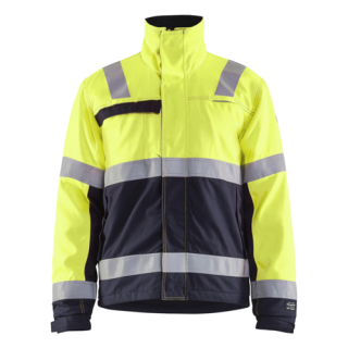 Blaklader - Winterjas, High-Vis Geel/M-blauw, M