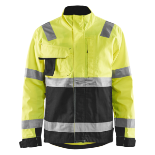 Blaklader - Jack High-Vis, Geel/Zwart, XXL