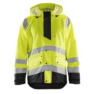 Blaklader - Regenjas High-Vis level 1, Geel/Zwart, XL