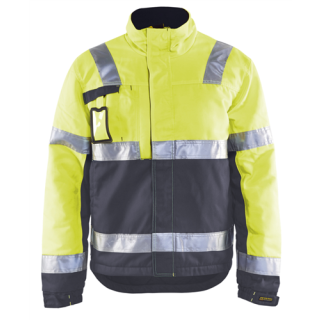 Blaklader - Winterjas, HIgh Vis Geel/M-Grijs, S