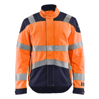 Blaklader - inherent jack, High-Vis Oranje/M-blauw, XL