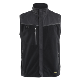 Blaklader - Winddicht fleecevest, Zwart, XXL