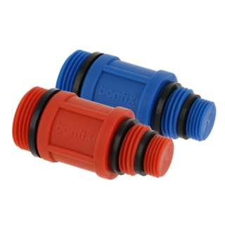 Bonfix - Afsluitplug rood + blauw 3⁄8" - 1⁄2" - 3⁄4"
