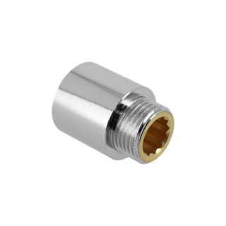 Bonfix - Kraanverlengstuk 3/8" x 25mm chroom