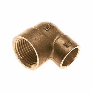 Bonfix - Capillair knie kort 1/2" binnen x 12mm.