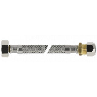 Bonfix - RVS flexibele aansluitleiding 35cm 3/8" binnen x 12