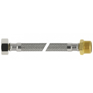 Bonfix - RVS flexibele aansluitleiding 35cm 1/2" binnen x 1/