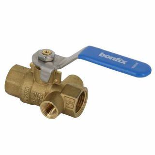 Bonfix - Kogelstopkraan 3/4" x 3/4" binnen met aftap