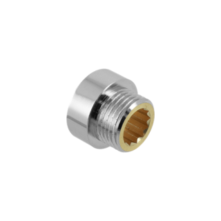 Bonfix - Kraanverlengstuk 1" x 15mm. chroom