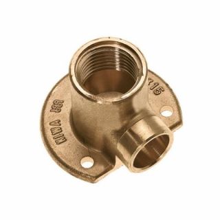 Bonfix - Muurplaat laag 3/8" binnen x 15mm.