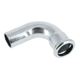 Bonfix - M-press staalverzinkt insteekbocht 90° 67mm.